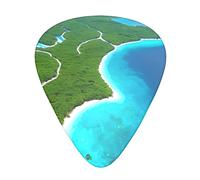 An Island In The Ocean Guitar Plectrums Classical Triangle Bass Acoustic And Electric Guitar Plectrums For Guitarists 12 Pieces