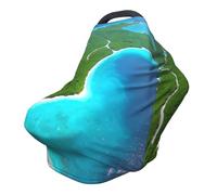 an island in The ocean Versatile full-print Stroller Chair Cover/Nursing Cover, specially designed for your baby