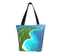 An island in the ocean Women's shoulder handbag, crossbody shoulder bag, weekend travel shopping shoulder bag