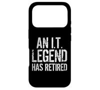An IT Legend Has Retired Information Technology Retirement Case for iPhone 17 Pro