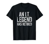 an IT Legend Has Retired Information Technology Retirement T-Shirt