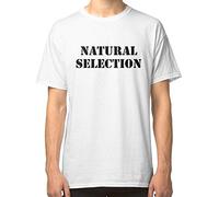 AN Natural Selection Columbine Mens White Personality Casual Tees T Shirts