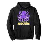An Octopus Funny Ocean Animal Cephalopod Marine Life Pullover Hoodie