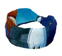 an Octopus Near the Wrecked Ship Women’s Headbands Elastic Wide Turban Headband Soft Head Bands Non Slip Hairband for Yoga Workout Sport Running