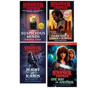An Official Stranger Things Novel 4 Books Collection Set (Stranger Things: Suspicious Minds, Darkness on the Edge of Town, Flight of Icarus & One Way or Another)