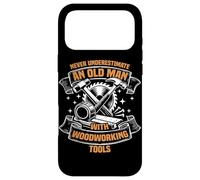 An old man funny woodworking carpenter's craftsman Case for iPhone 17 Pro Max