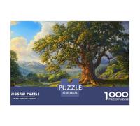 An Old Oak Tree Jigsaw Puzzle Waterproof 1000 Piece for Adults Impossible Home Decoration