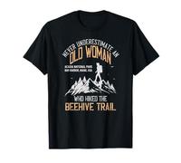 An Old Woman Who Hiked The Beehive Trail T-Shirt