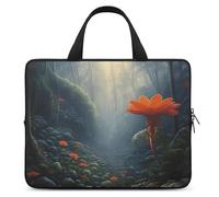 an Orange Blossom Laptop Sleeve Ultra-Thin, Waterproof Laptop Bags, Portable Protective Computer Bag with Hand Strap, Style, 17inch