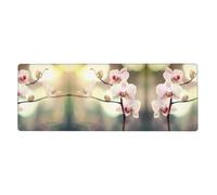 an Orchid. Keyboard Mouse Pad (12x31.5 inches), Suitable for Computer, Console, Office, Game, Study Extra Large Keyboard Mouse Desk pad,