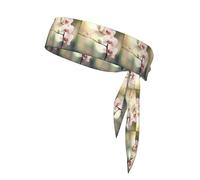 an Orchid. Sweat-Absorbing Sports Headband, Unisex Sports Headband, Suitable for Outdoor Travel and Various Sports.