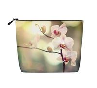 An orchid. Women's toiletry and cosmetic bag, unisex toiletry storage bag, personal care storage bag