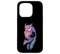 An Owl Dreamcatcher Native American Heritage Indian Tribal Case for iPhone 15 Pro