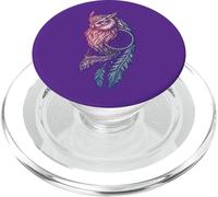 An Owl Dreamcatcher Native American Heritage Indian Tribal PopSockets PopGrip for MagSafe