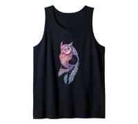 An Owl Dreamcatcher Native American Heritage Indian Tribal Tank Top