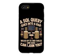 An SQL Query Walks Into a Bar Programming Coder Developer Case for iPhone SE (2020) / 7/8
