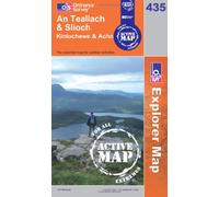 An Teallach and Slioch: Sheet 435 (OS Explorer Map Active)