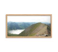 An Teallach Scotland Panorama View Photo Valley Framed Wall Art Print Long 25X12 Inch