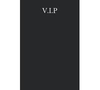 An Unique VIP Notebook 2 Black | Lined Journal | 6x9 100 Pages: Lined Daily Notebook 2 , simple notebook, unique notebook, Daily Checklist ,VIP notebook use for all kinds of people