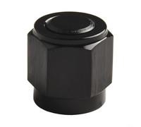 AN10 for Flare Cap Fitting Black Aluminum Leak-Proof AN10 for(AN6)