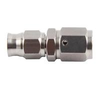 AN3 45 90 Degree Hose Stainless Steel Straight Brake Swivel PTFE Hose Ends Female Fitting Adapter Car Brake Hoses(BJ03A)