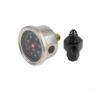 AN412 Fuel Pressure Gauge 0 100 Psi with 1/8 NPT Female Port Compatible with AN4 to AN12 Adapters Built with Stainless Steel and Aluminum Components (AN4)