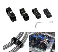 AN4AN10 Double Hole Clamp Automotive Solution for Fuel Hose Management (AN6)