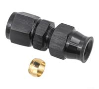 AN6 Swivel Design, Brass Barb end, Leak-Proof Seal, Easy Install, Automotive use(MG08-5/16)