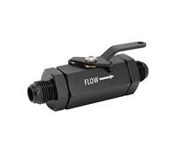 AN8 Aluminium Alloy Shut Off Valve Check Valve Fuel Fitting for Automobile Repacking