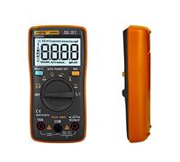 AN8002 6000 Counts True RMS Multifunctional Digital Multimeter Voltmeter Ammeter Handheld Mini Universal Meter High Accuracy Measure Temperature AC/DC Voltage AC/DC Current (Orange)