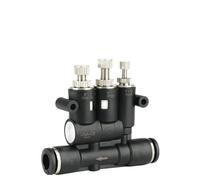 ANA-06/08/10 Buffer Joint External SA-06/10 Adjustable Pneumatic Buffer Cylinder Speed Regulating Flow Valve 1Pcs(ANA-08)