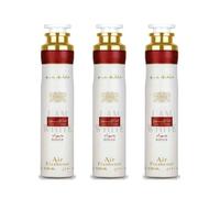 Ana Abiyedh Perfume Freshener | Pack of 3 - Ana Abiyed Rouge Air Freshener 300ml | Jasmine, Saffron, and Woody Fragrance| I am White Ana Abiyedh Freshener Made in Dubai by Sapphire’s choice