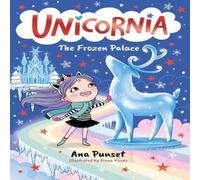 Ana Punset Unicornia: The Frozen Palace Paperback Book in White Ana Punset White