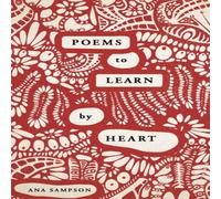 Ana Sampson Poems to Learn by Heart Paperback Book in White Ana Sampson White