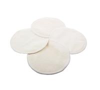 Ana Wiz Washable Bamboo Breast Pads (Pack of 4, Natural Pack)