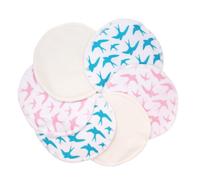 Ana Wiz Washable Natural Bamboo Breast Pads (Pack of 12, Mixed)