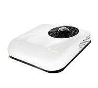 ANAAMAYL Air Conditioner for Caravans, Ultra Thin Zippers, Universal Fit for Motorhomes, Trucks, Conveyors (White, 24V)