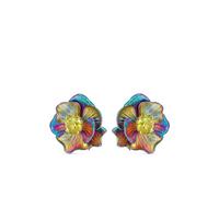 Anabela Chan 18kt yellow gold vermeil Rainbow Bloom quartz earrings One Size