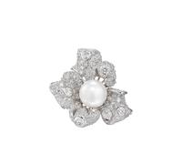Anabela Chan Mini Blossom ring - Silver 5-6-7-8