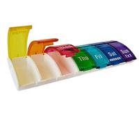 Anabox 7 Day Pill Organiser - Rainbow Colour