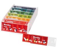 Anabox 7 Day Weekly Pillbox Rainbow by Anabox