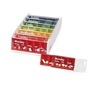 Anabox Weekly Pill Box - Rainbow
