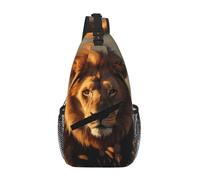 ANABPRMA South Africa Animal3_1 Men'S Casual Sling Bag, Crossbody Chest Backpack With Multiple Pockets For Travel & Daily Use