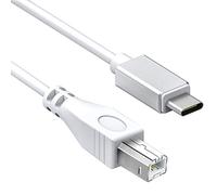 Anacble USB C to USB B Midi Cable 1M White