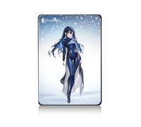 ANACOMDA Girl Qian Nixue - Nini Slim 2.5" QS 480GB SATA III 3D QLC NAND Flash Internal Gaming Solid State Drive (SSD) Internal SSD Read Speed up to 500MB/s Write Speed Up to 500MB/s. Made in Taiwan