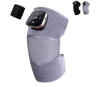 Anaconda Knee Recovery Pro, Heated Knee Massager, Massage Knee, LCD Touch Panel Adjustable Massage & Temperature Settings, for Arthritis, Meniscus Tear Pain Relief, Relaxation (1PCS-Grey)