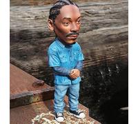 ANACRO Rapper Ornament Garden Home Decor, Legend Memorial Ornaments Hip Hop Rapper Statue, Interesting Rap Music Star Statue Resin for Collection-B