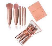 Anactoro Mini Makeup Brushes Kit - Make up Travel Set, Professional Grade Set for Flawless Beauty Blender, Get Glam On-the-Go with Anactoro Mini Makeup Brushes Kit!