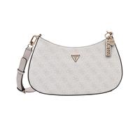 GUESS shoulder bag Noelle II Top Zipper Shoulder Bag Bone Logo