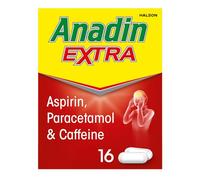 Anadin Painkiller Caplets Extra x16 tablets - Aspirin, Paracetamol, Caffeine